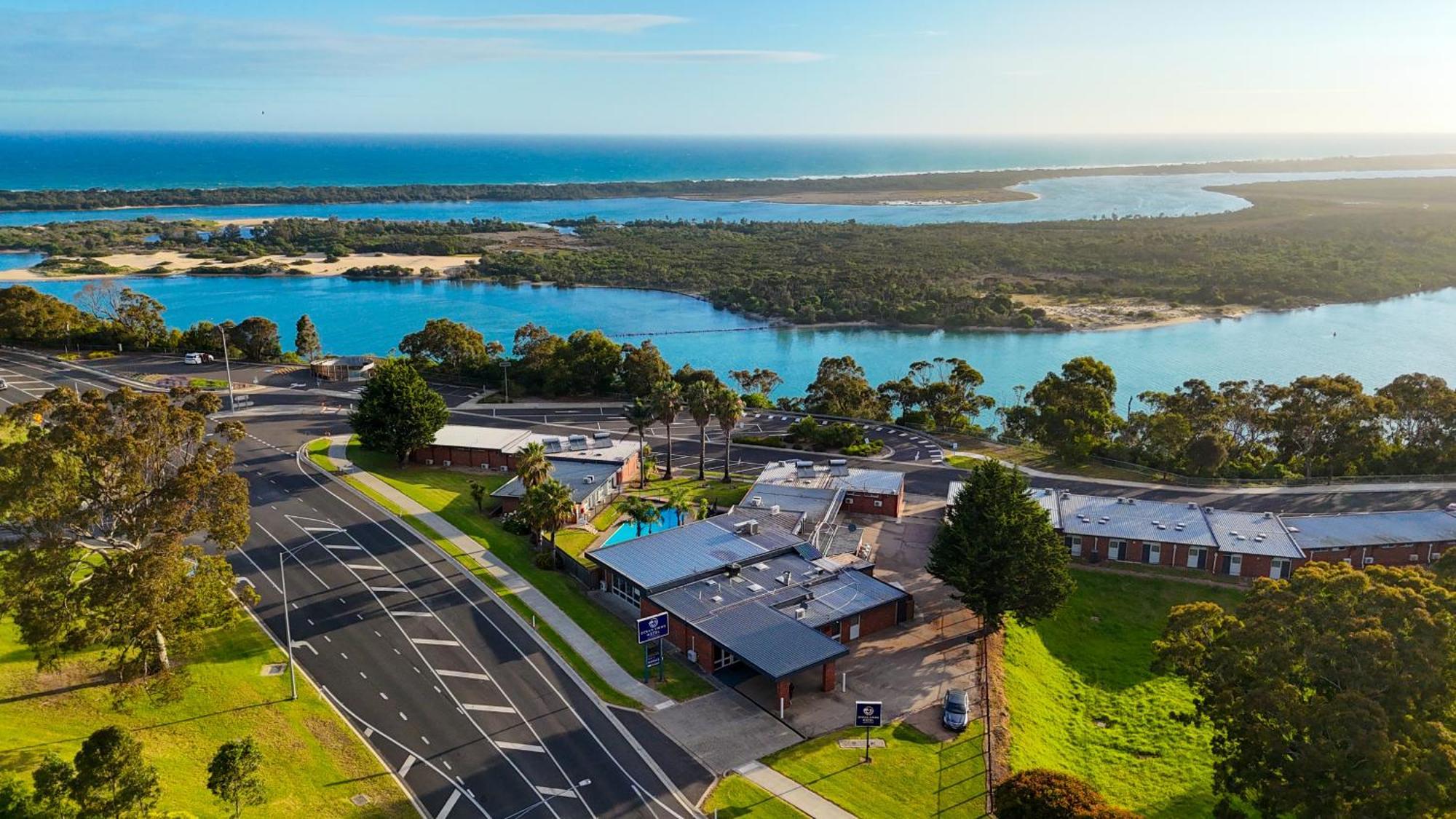 Ocean Views Motel Lakes Entrance Exterior foto