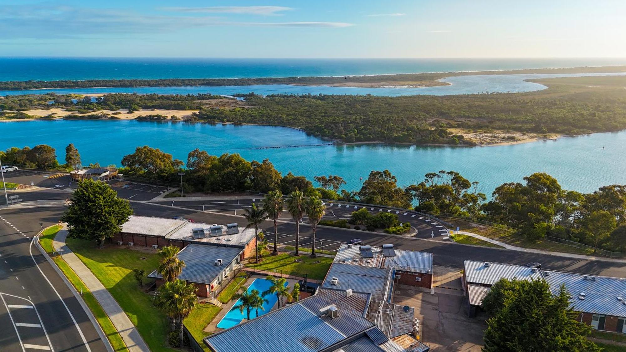 Ocean Views Motel Lakes Entrance Exterior foto